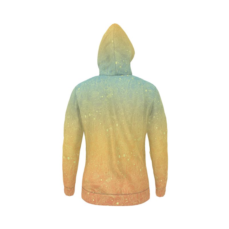 The Scene AOP Hoodie - Candy Sky