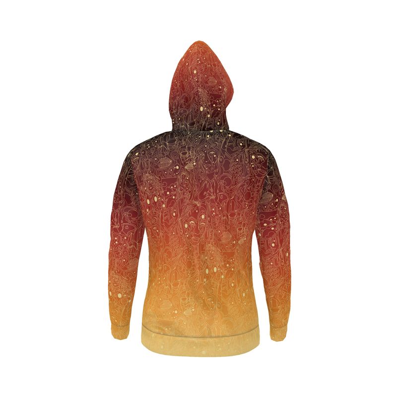 The Scene AOP Hoodie - Fire