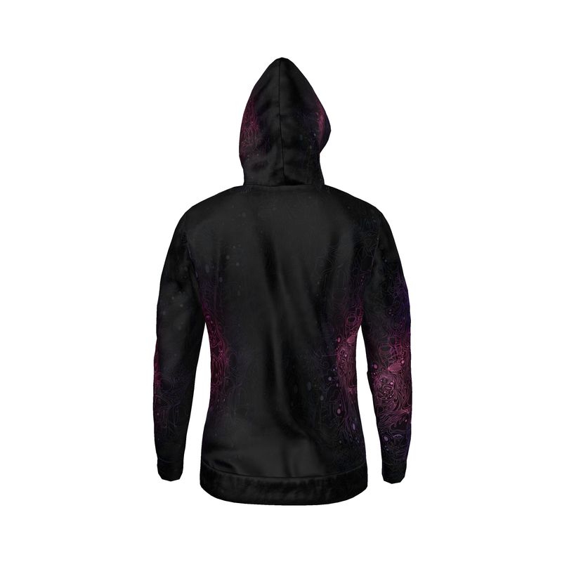 The Scene AOP Hoodie - Nebulae Red