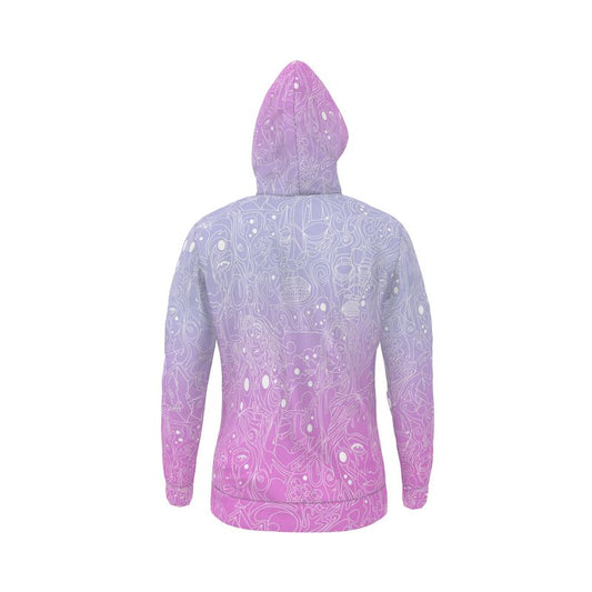 The Scene AOP Hoodie - Cotton Candy