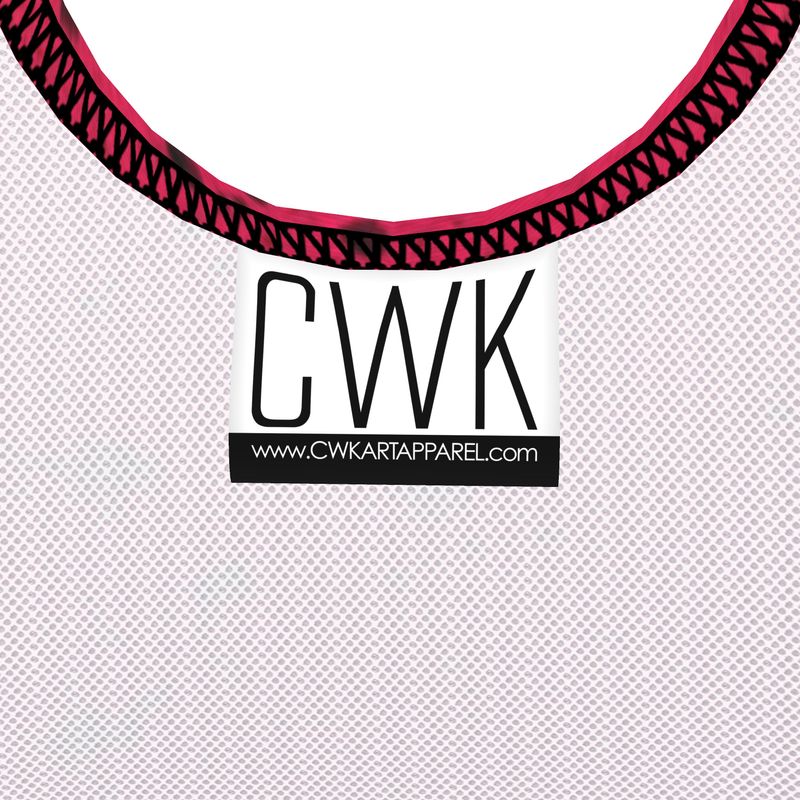 CWK Canvas Drip AOP One Piece Swimsuit - Thermal