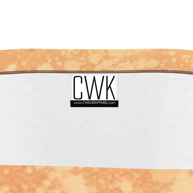 Canvas Drip | Strapless Swimsuit | Fire