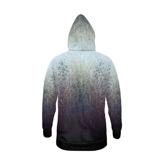 Above the Clouds | AOP Hoodie | Lavender Sky