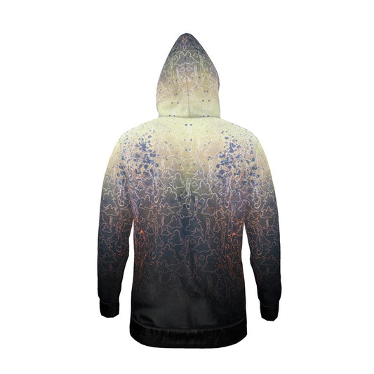 Above the Clouds | AOP Hoodie | Orange Dream