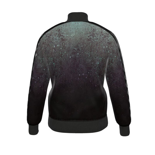 The Scene | AOP Track Jacket | Plum Cyan