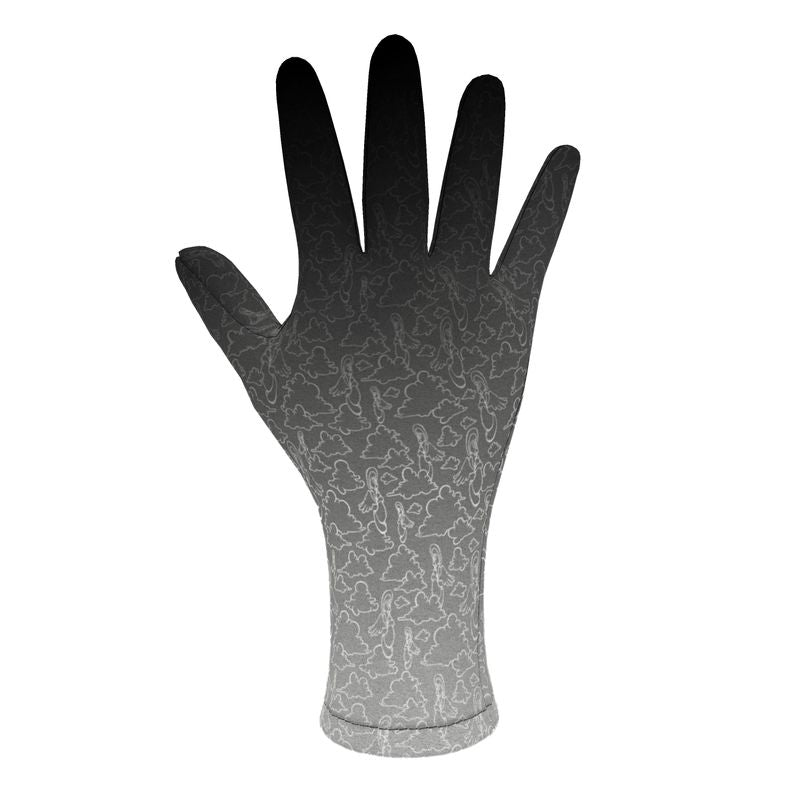 Above the Clouds | Fleece Gloves | Gray-Dient