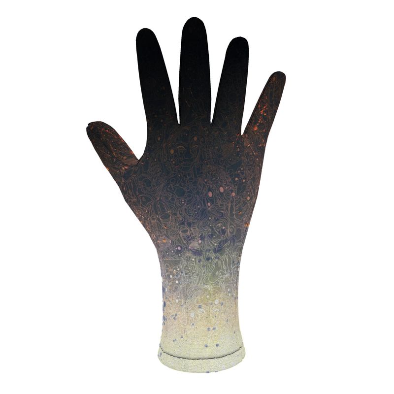 The Scene | Fleece Gloves | Orange Dream