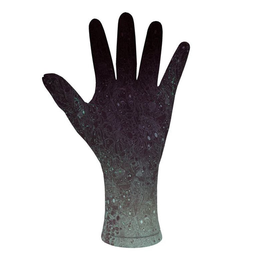 The Scene | Fleece Gloves | Plum Cyan