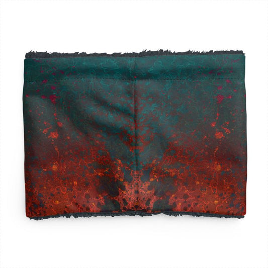 Above the Clouds | Sherpa Snood | Teal Coral