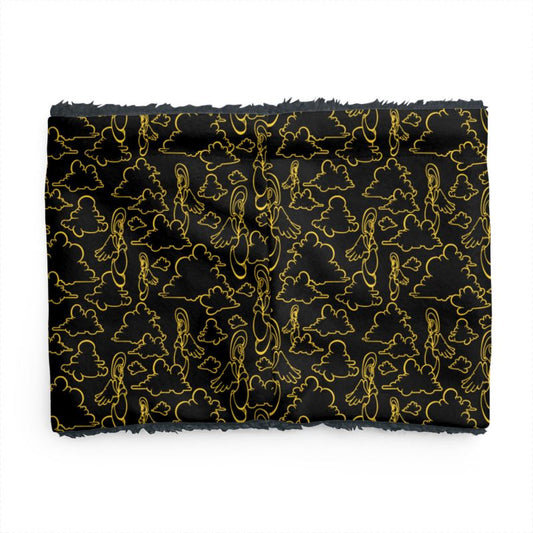 Above the Clouds | Sherpa Snood | Gold