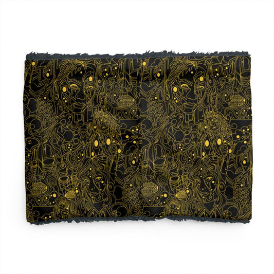 The Scene | Sherpa Snood | Gold