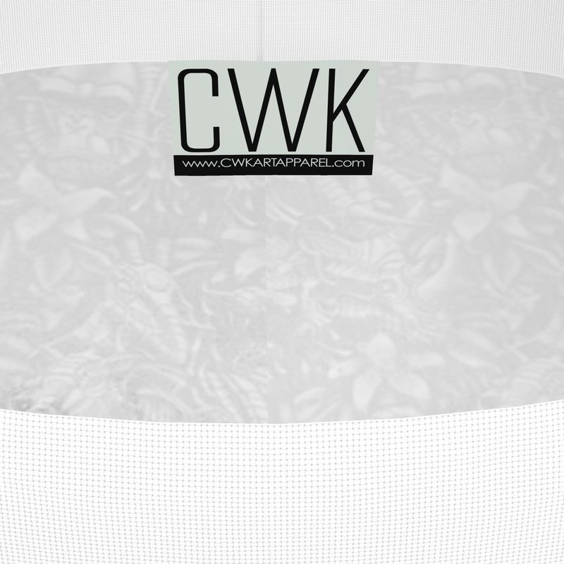 Animal Kingdom | AOP Sport Leggings | Canvas White