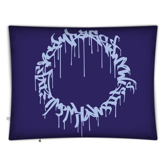 The Scene AOP | Floor Pillow Cover | Lavender
