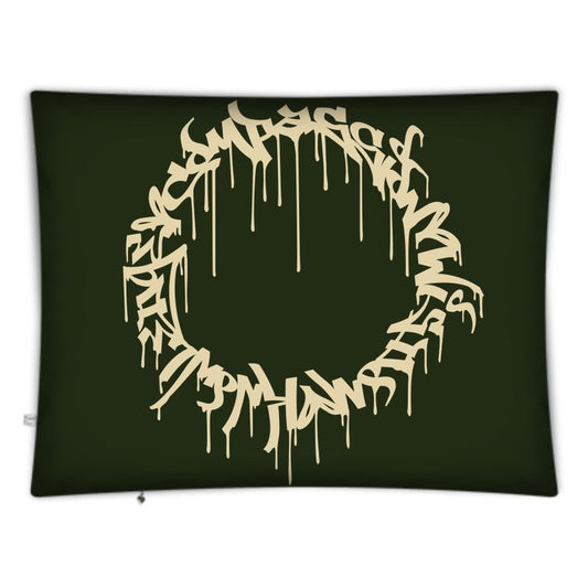 The Scene AOP | Floor Pillow Cover | Camo