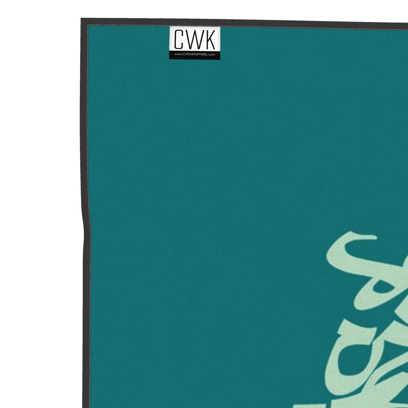 The Scene AOP | Towel | Seafoam