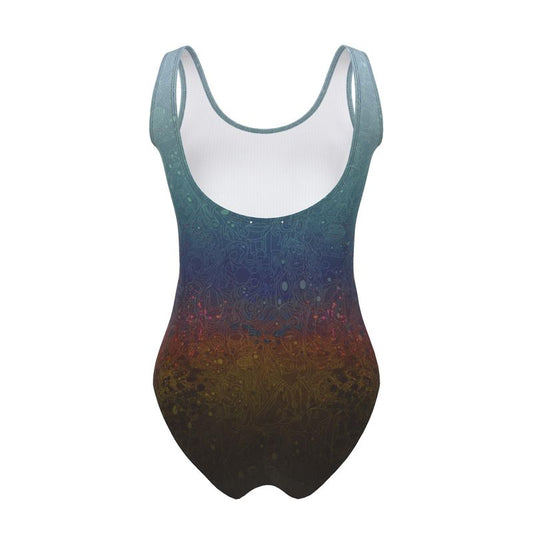 The Scene | One Piece Swimsuit | Rainbow Patina
