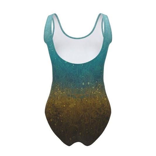 The Scene | One Piece Swimsuit | Gold Patina