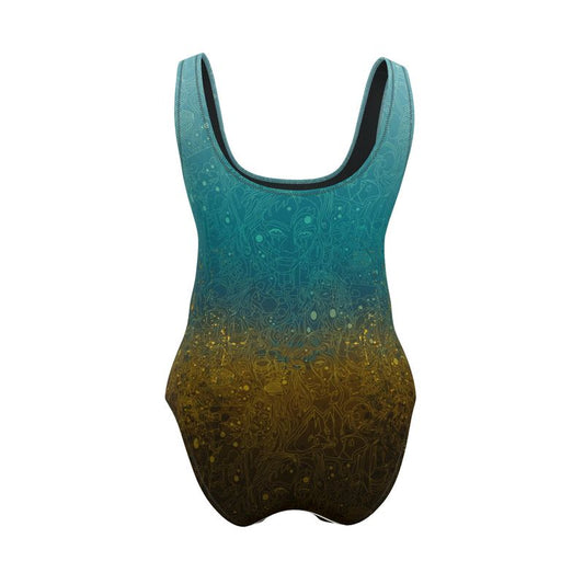 The Scene | One Piece Swimsuit | Gold Patina