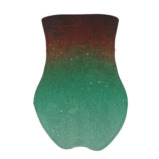 The Scene | Strapless Swimsuit | Copper Patina