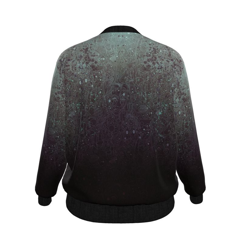 The Scene | Ladies Bomber | Plum Cyan