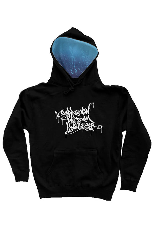 CWK Canvas Graff V2 Blue - independent pullover hoody