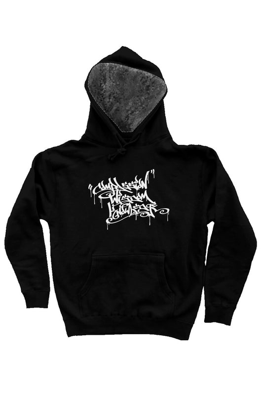 CWK Canvas Graff V2 - Black - independent pullover hoody