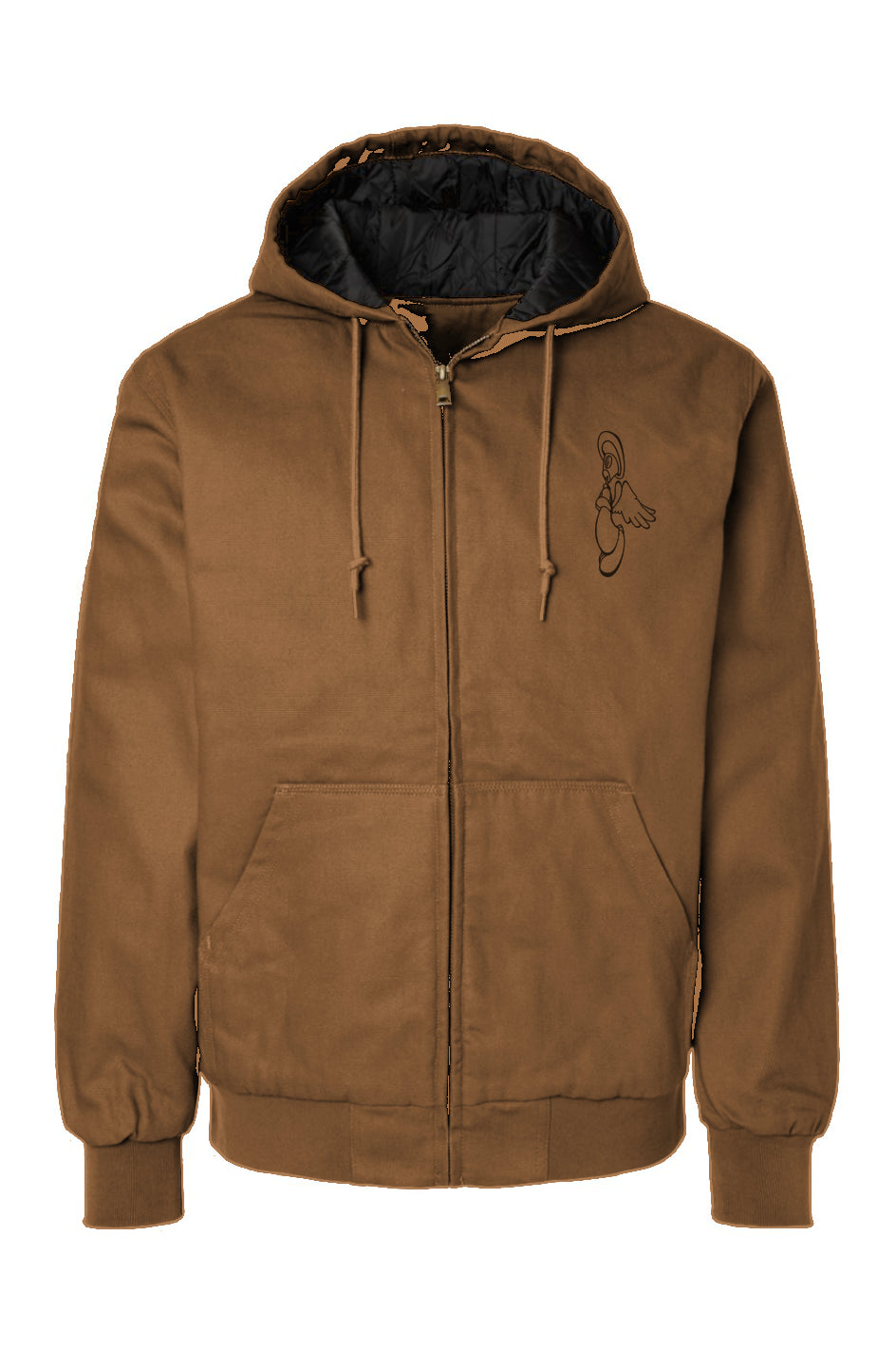 CWK Angel Can - Saddle Embroidered Canvas Workwear Jacket
