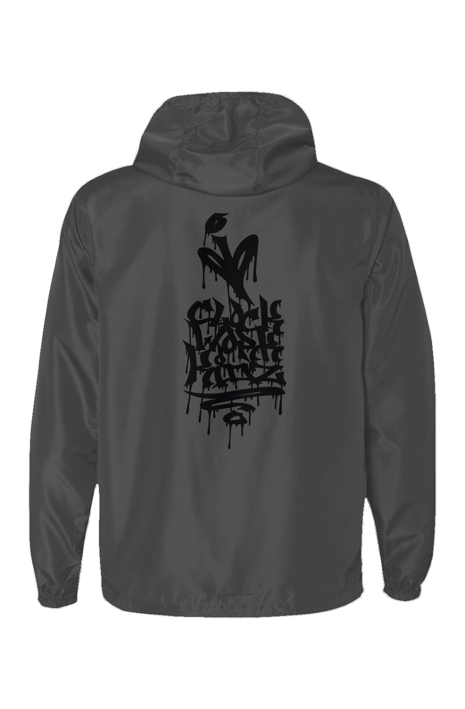 I Love CWK - Graphite Water Resistant Lightweight Windbreaker