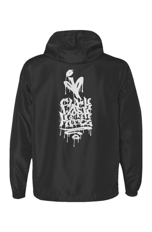 I Love CWK - Black Water Resistant Lightweight Windbreaker