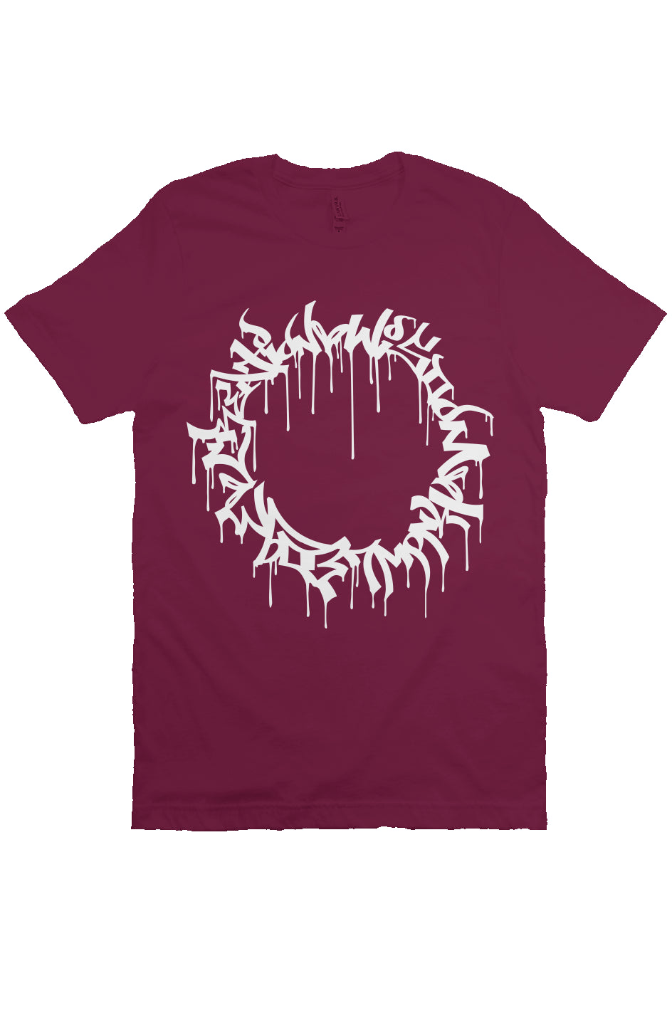 HandStyle T-Shirt | Circle Creation - Maroon