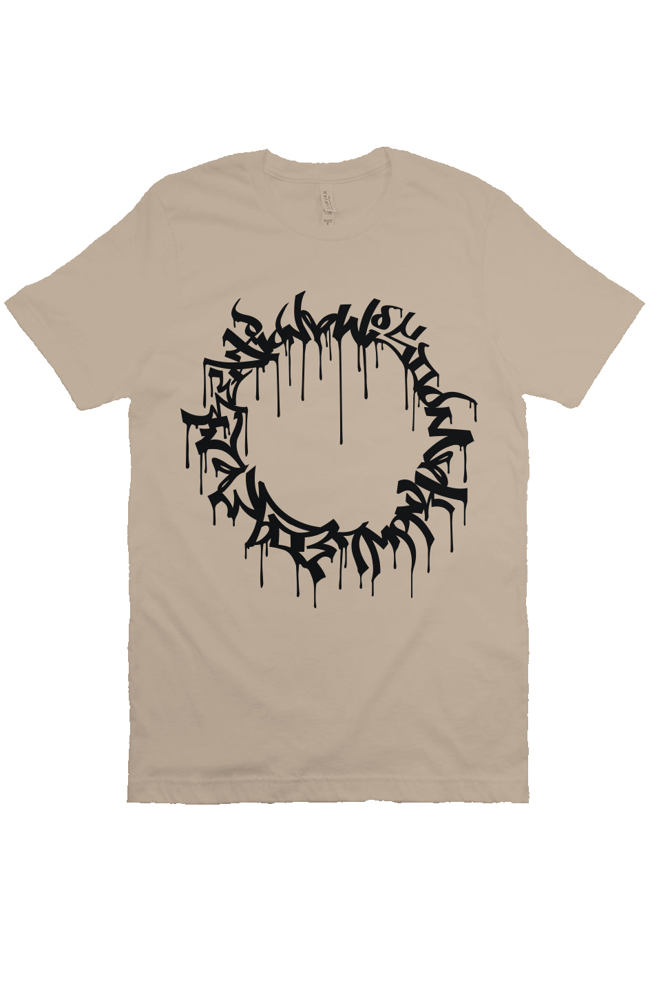 HandStyle T-Shirt | Circle Creation - Tan