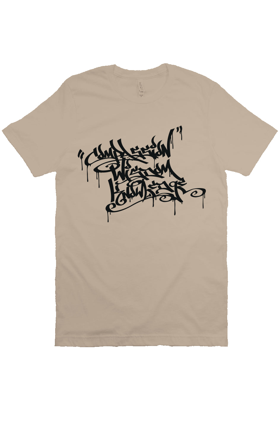 HandStyle T-Shirt | Compassion - Tan