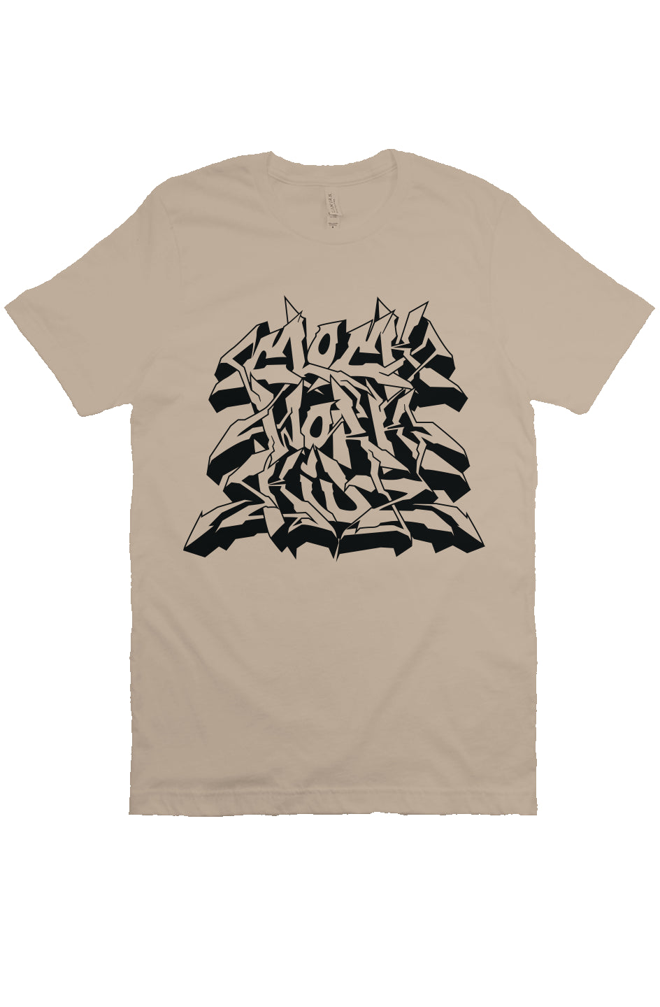 WildStyle T-Shirt | ClockWorkKidz - Tan