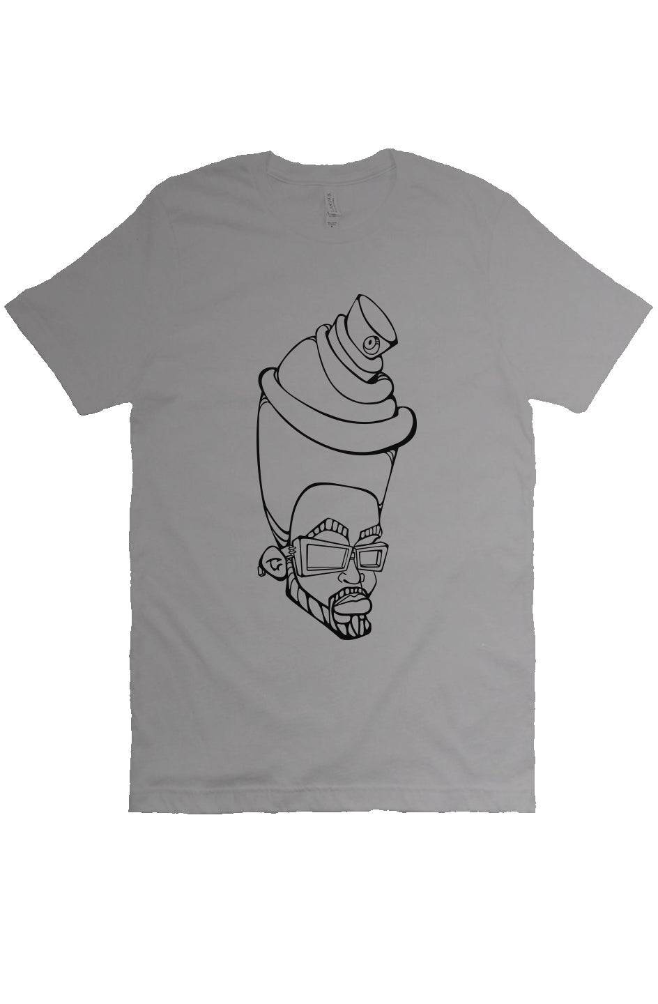Graffiti T-Shirt | Can Head - Storm