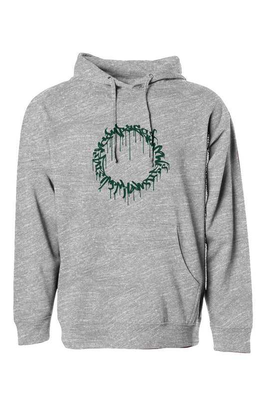 Compassion Crown of Thorns | Pullover Hoodie | Gre