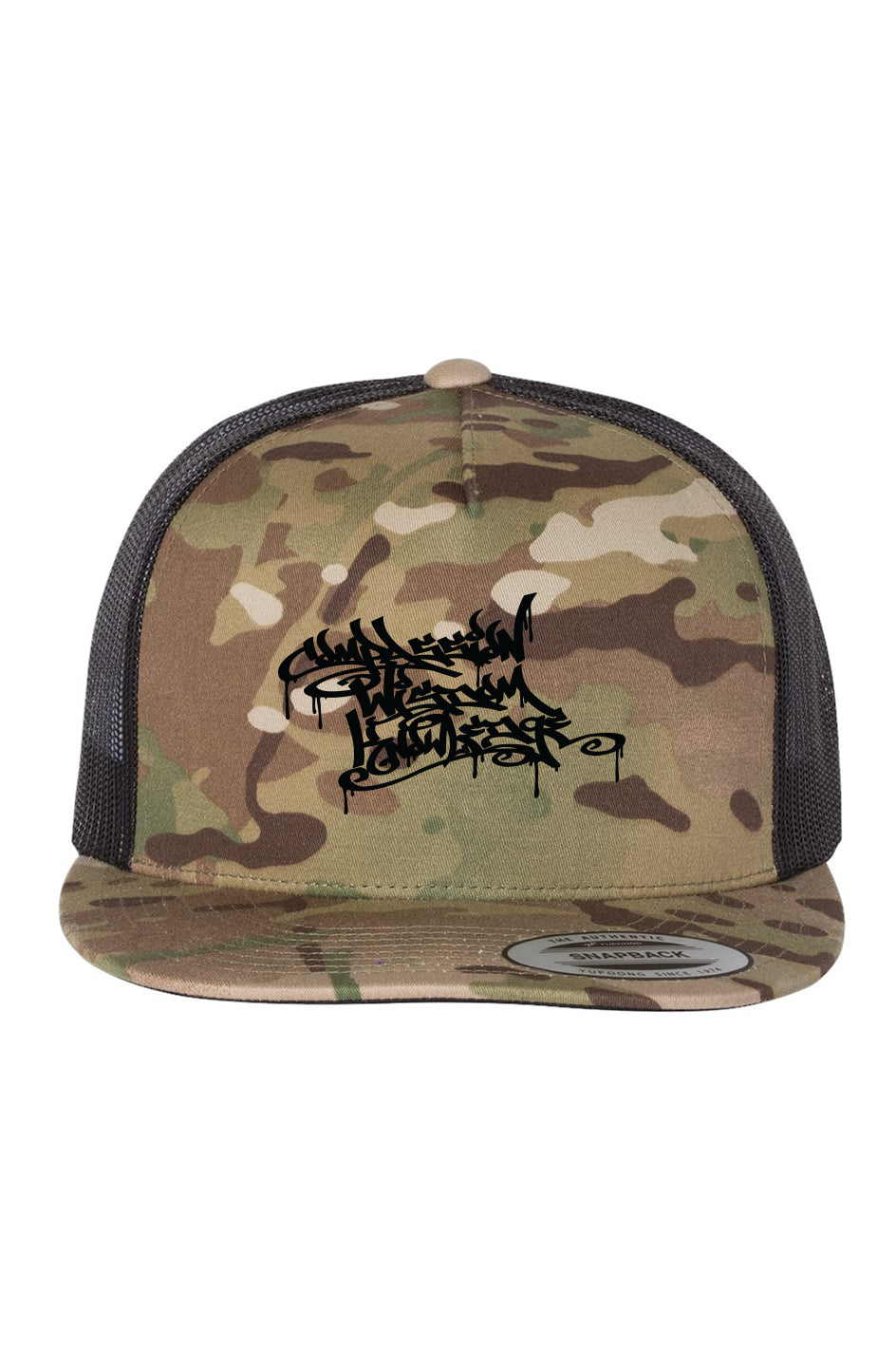 compassion 3 line - black single -Multicam Green/