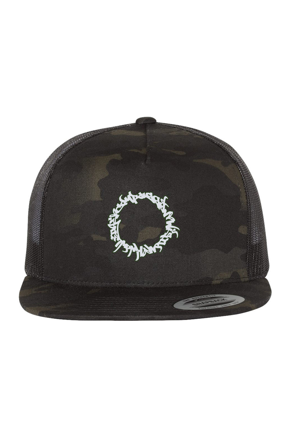 Multicam Black/ Black Trucker Cap