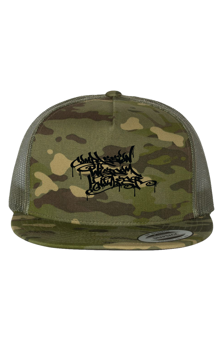 Multicam Tropic/ Green Trucker Cap