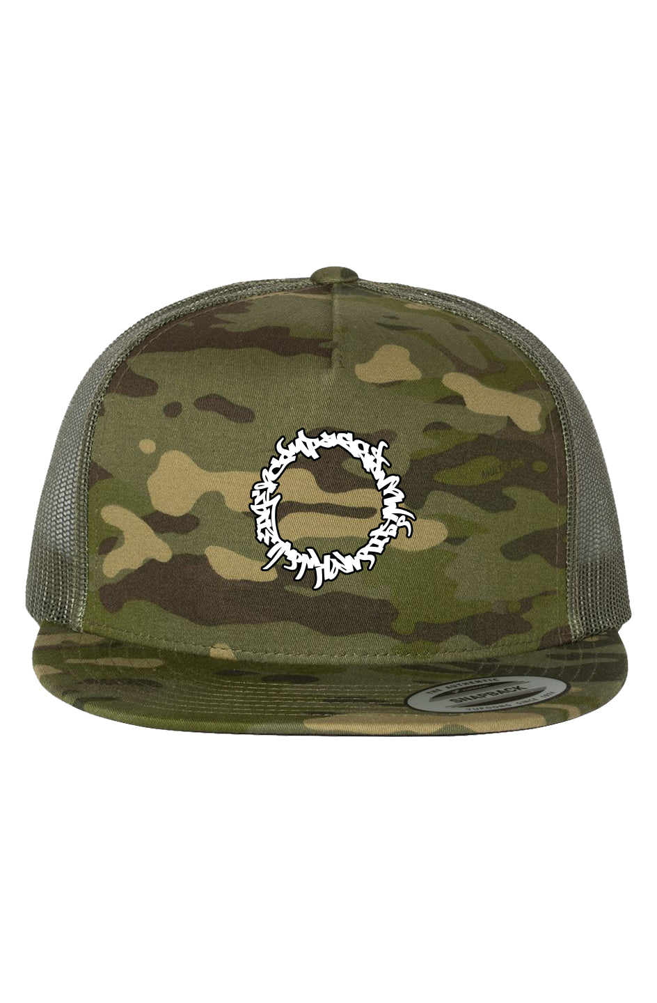 Multicam Tropic/ Green Trucker Cap
