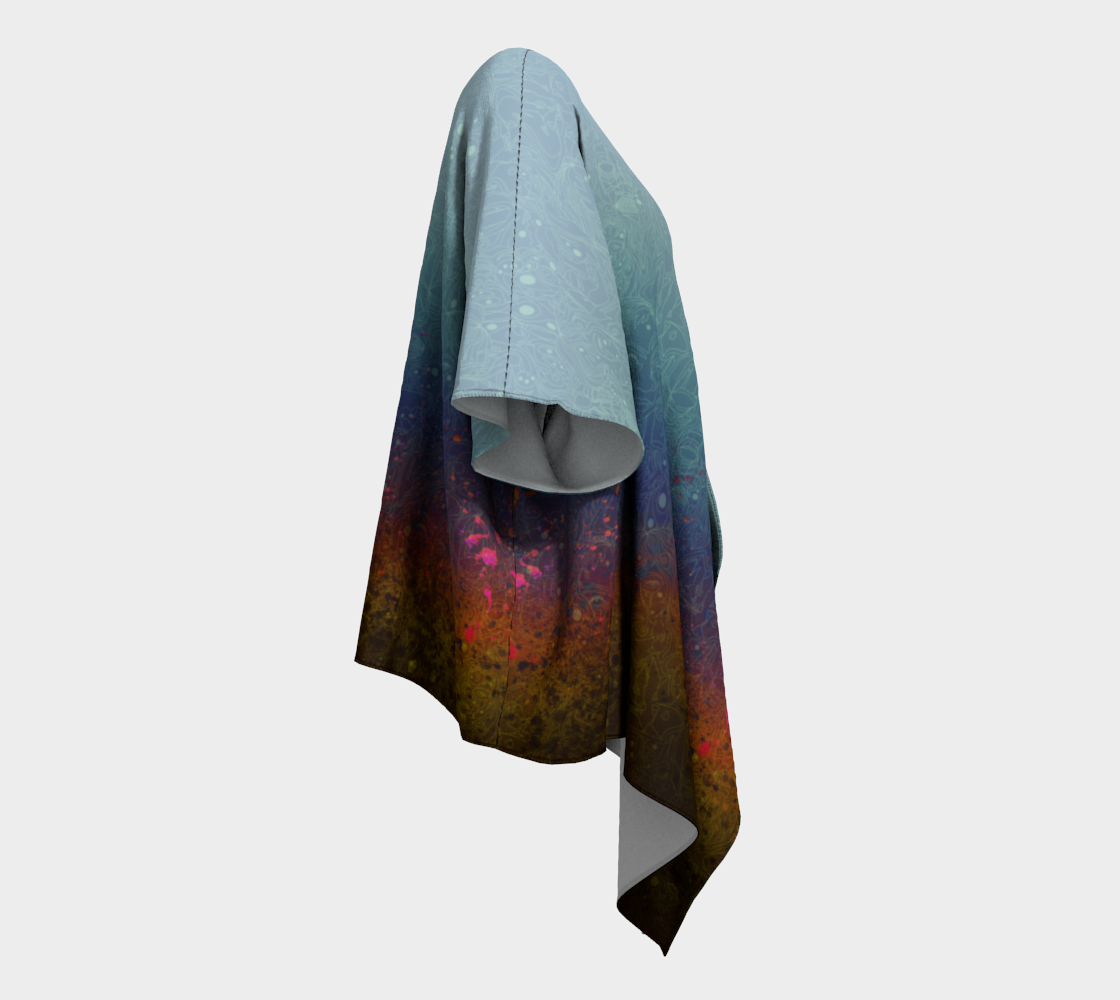 The Scene | AOP Kimono | Rainbow Patina