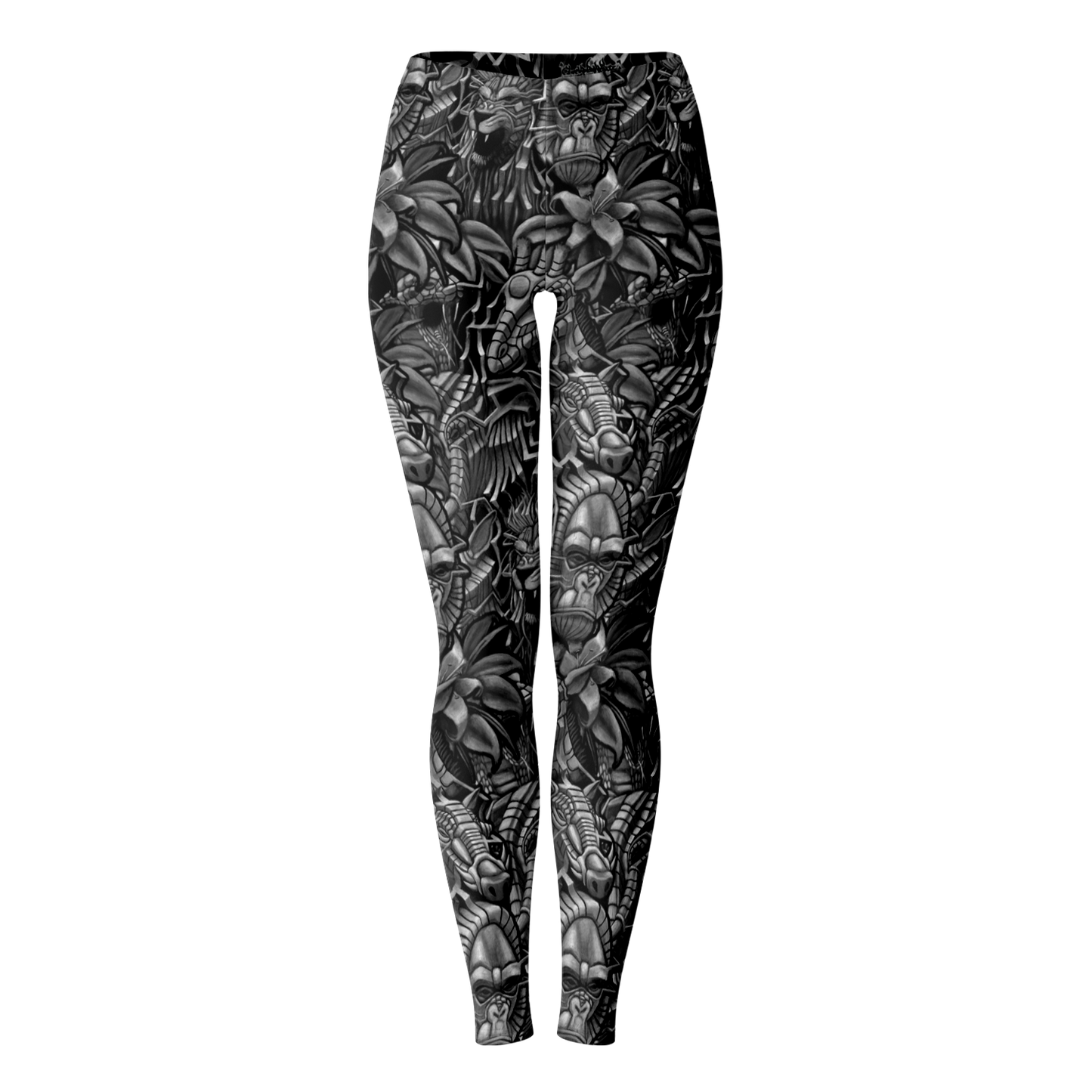 Animal Kingdom | Leggings | Gray Black