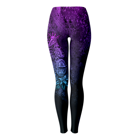 Animal Kingdom | Leggings | Purple