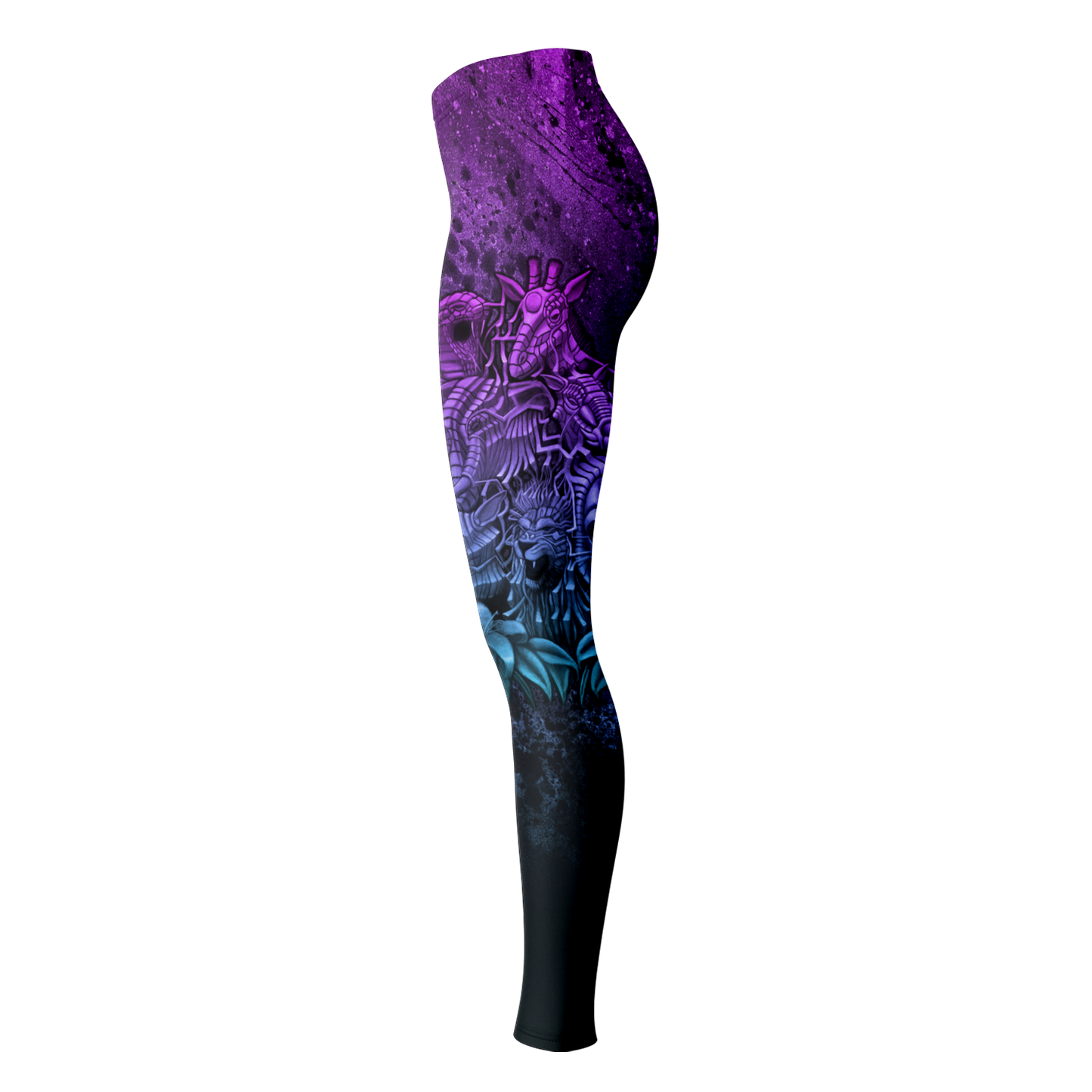 Animal Kingdom | Leggings | Purple
