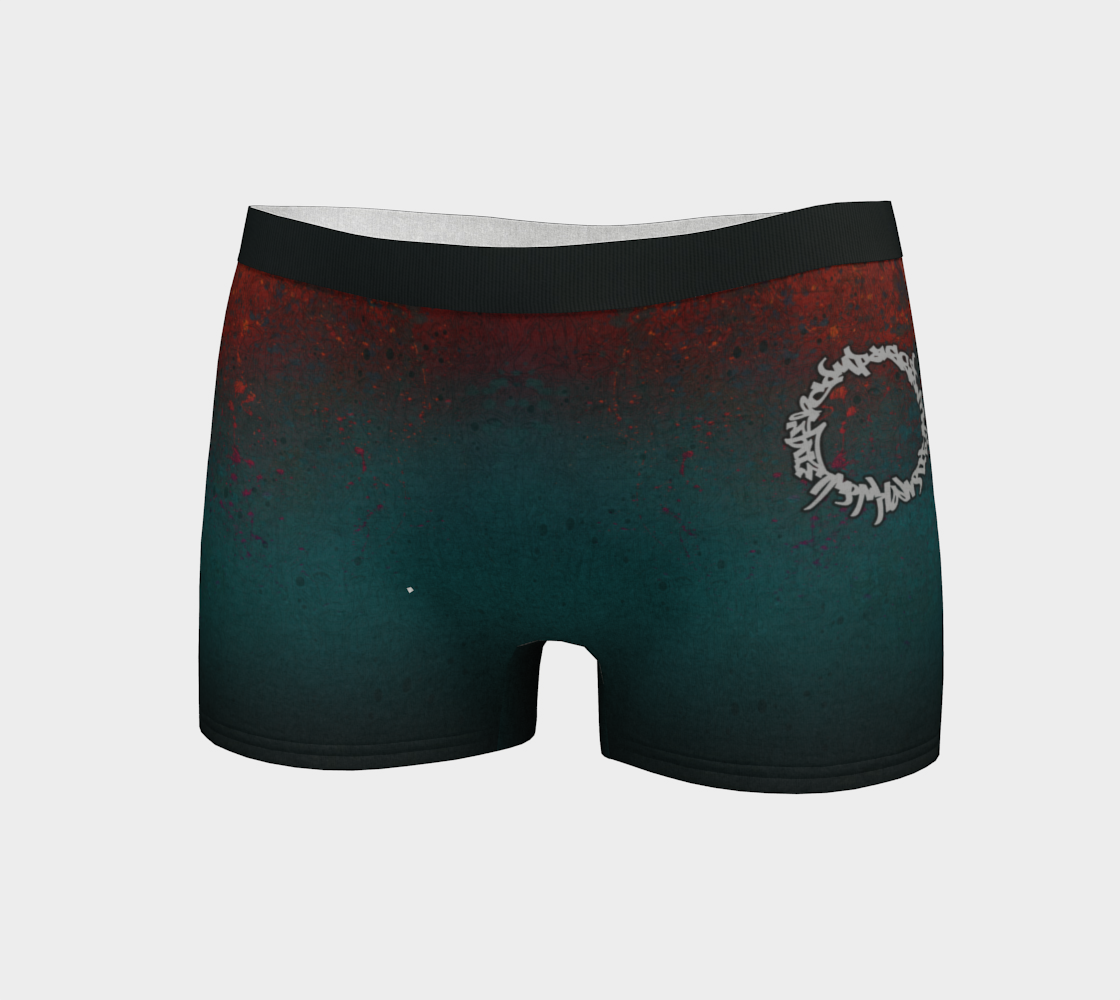 CWK The Scene Canvas - BoyShorts - Coral