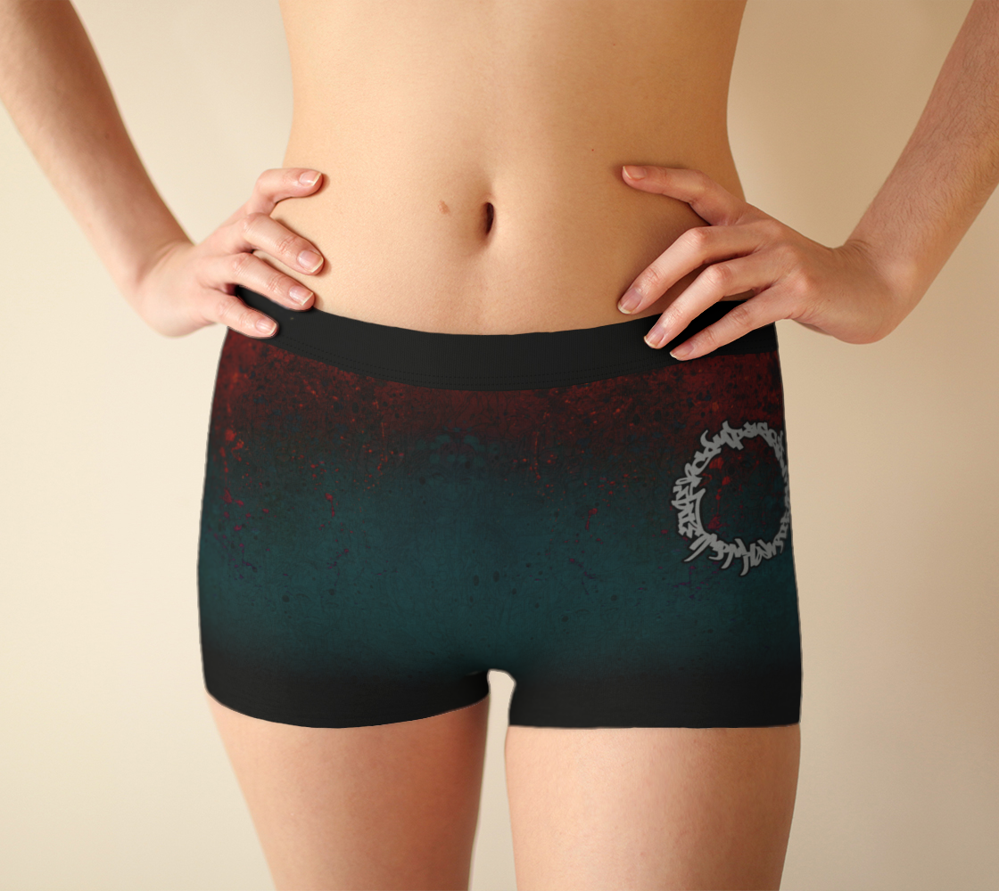 CWK The Scene Canvas - BoyShorts - Coral