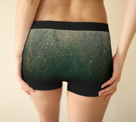 The Scene | AOP BoyShorts | Forest Sand