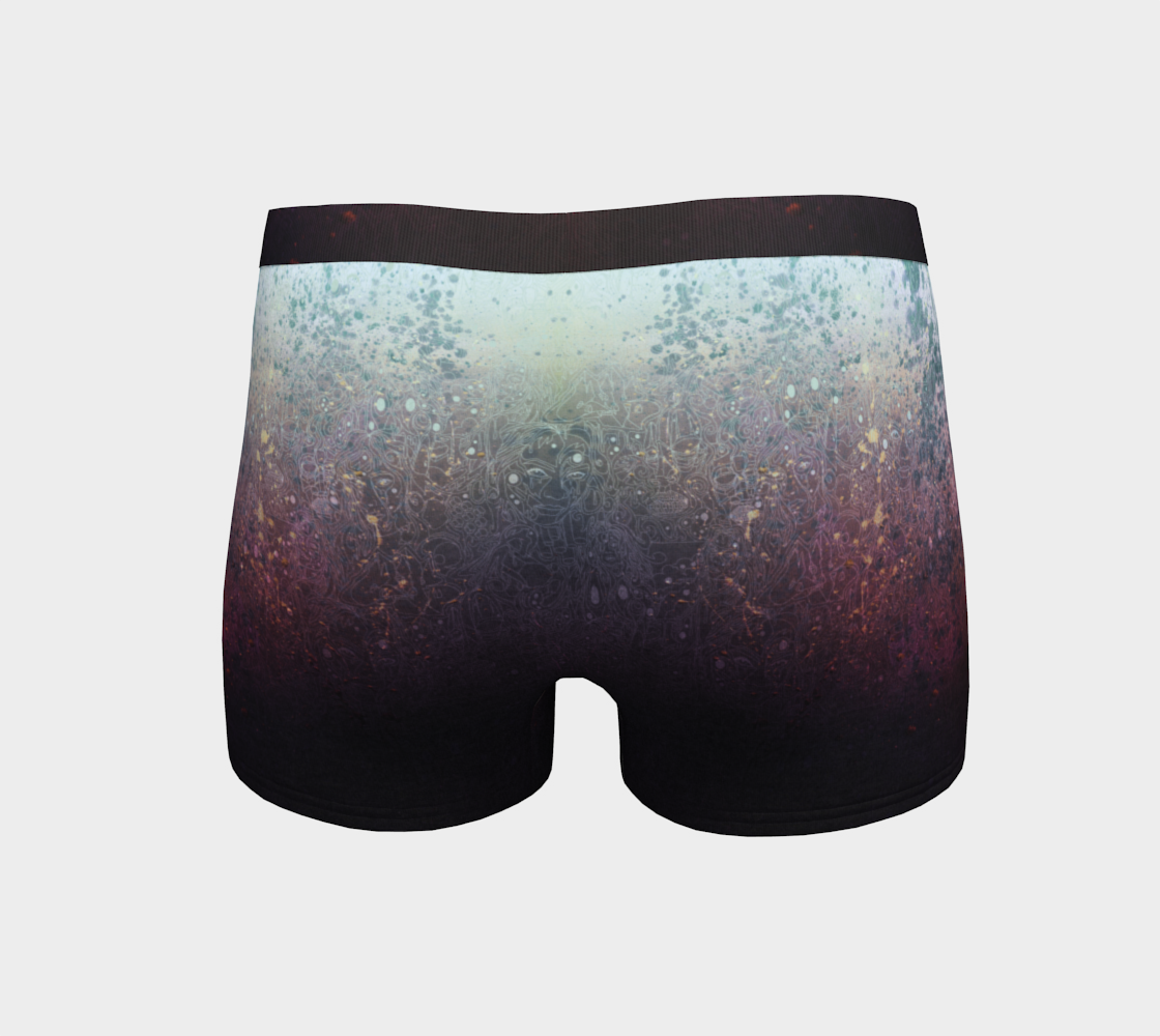The Scene | AOP BoyShorts | Lavender Sky