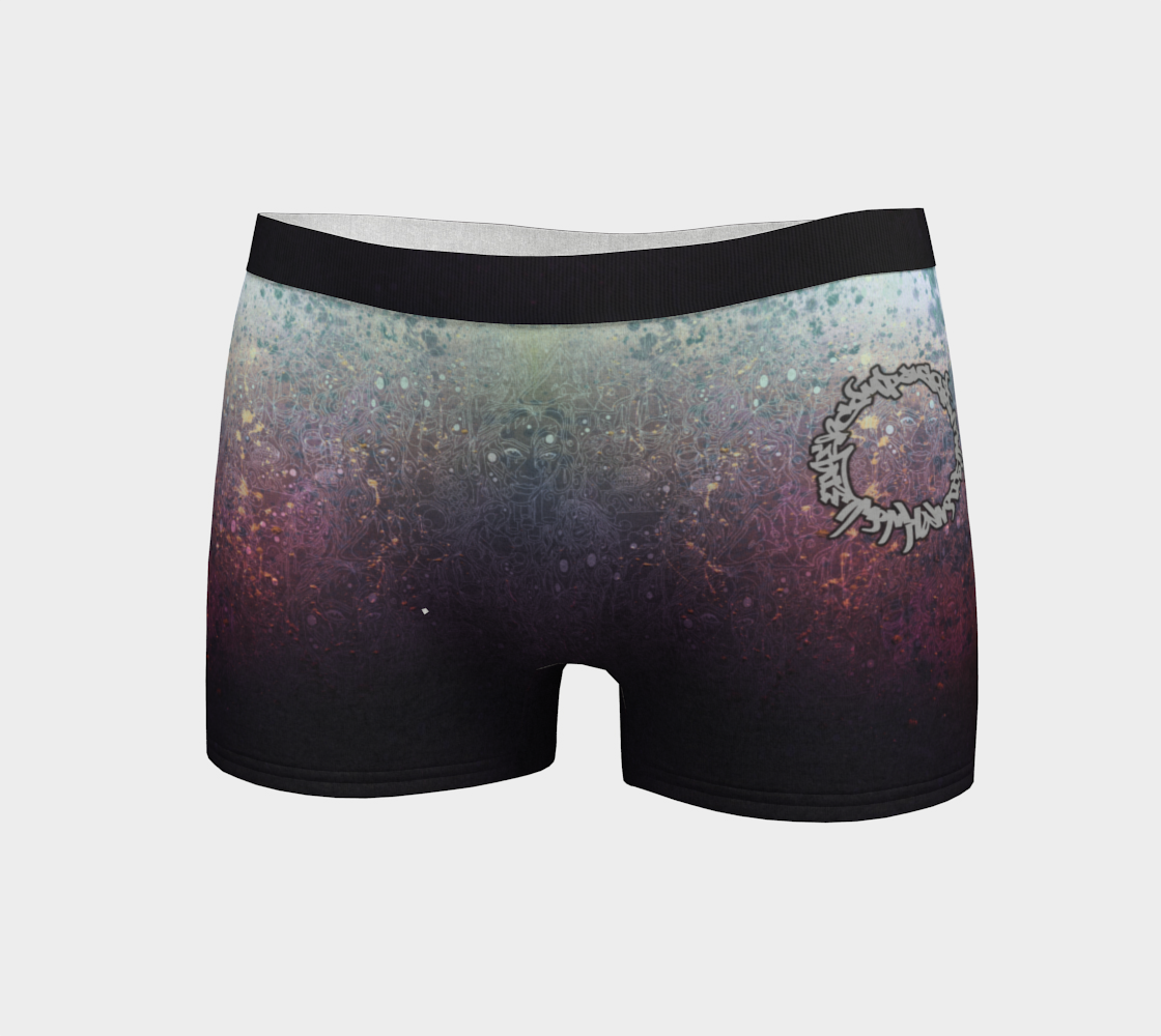 The Scene | AOP BoyShorts | Lavender Sky