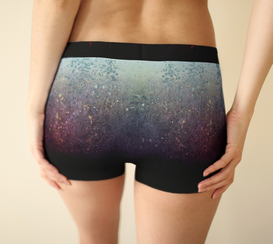 The Scene | AOP BoyShorts | Lavender Sky