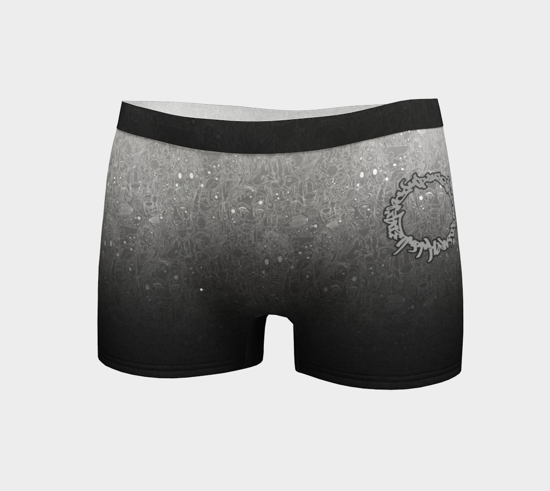 The Scene | AOP BoyShorts | Gray-Dient